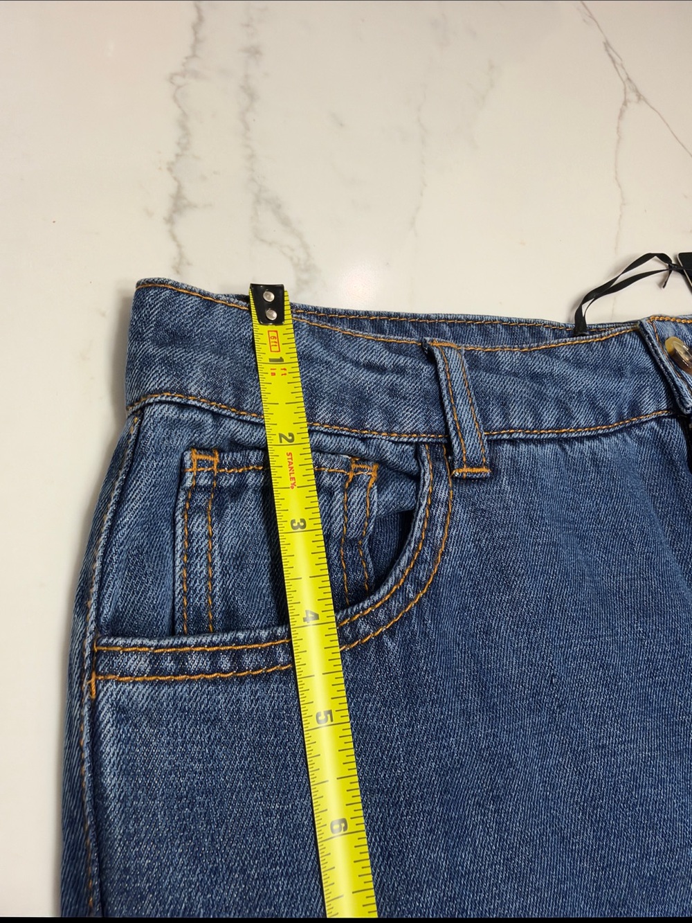 Velvet Heart Wide Leg Jeans in Blue Wash - Picture 14 of 16